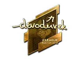印花 | devoduvek(金色)| 2018年波士顿锦标赛