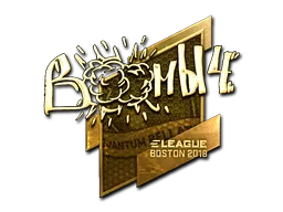 印花 | Boombl4（金色）| 2018年波士顿锦标赛