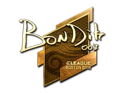 印花 | bondik（金色）| 2018年波士顿锦标赛