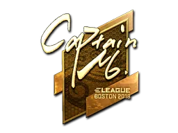 印花 | captainMo（金色）| 2018年波士顿锦标赛