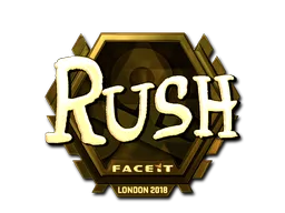 印花 | RUSH（金色）| 2018年伦敦锦标赛