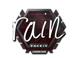 印花 | rain | 2018年伦敦锦标赛