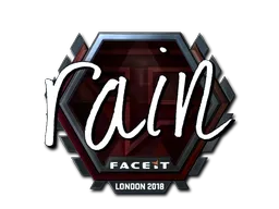 印花 | rain（闪亮）| 2018年伦敦锦标赛