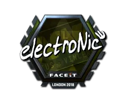 印花 | electronic(闪亮)| 2018年伦敦锦标赛