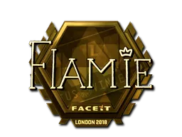 印花 | flamie（金色）| 2018年伦敦锦标赛
