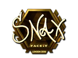 印花 | Snax（金色）| 2018年伦敦锦标赛