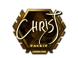 印花 | chrisJ（金色）| 2018年伦敦锦标赛
