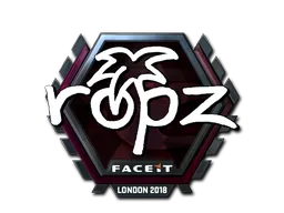 印花 | ropz（闪亮）| 2018年伦敦锦标赛