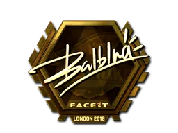 印花 | balblna（金色）| 2018年伦敦锦标赛