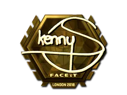 印花 | kennyS(金色)| 2018年伦敦锦标赛