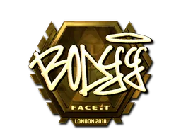 印花 | bodyy（金色）| 2018年伦敦锦标赛