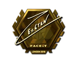 印花 | Ex6TenZ（金色）| 2018年伦敦锦标赛