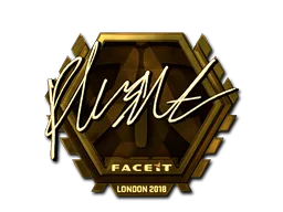 印花 | flusha（金色）| 2018年伦敦锦标赛