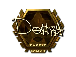 印花 | Dosia（金色）| 2018年伦敦锦标赛
