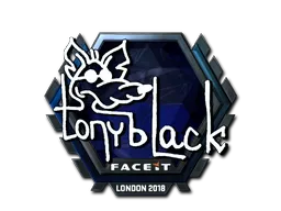 印花 | tonyblack（闪亮）| 2018年伦敦锦标赛