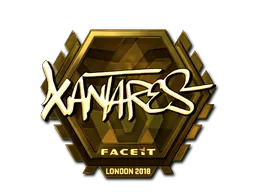 印花 | XANTARES（金色）| 2018年伦敦锦标赛
