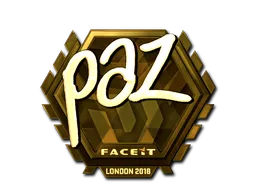 印花 | paz（金色）| 2018年伦敦锦标赛
