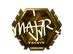 印花 | MAJ3R(金色)| 2018年伦敦锦标赛