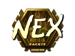 印花 | nex（金色）| 2018年伦敦锦标赛