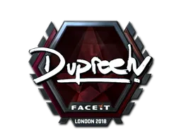 印花 | dupreeh（闪亮）| 2018年伦敦锦标赛