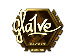 印花 | gla1ve（金色）| 2018年伦敦锦标赛