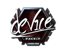 印花 | device（闪亮）| 2018年伦敦锦标赛