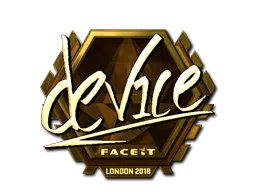 印花 | device（金色）| 2018年伦敦锦标赛