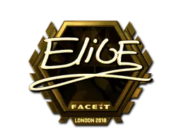 印花 | EliGE(金色)| 2018年伦敦锦标赛
