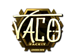 印花 | TACO（金色）| 2018年伦敦锦标赛
