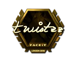 印花 | Twistzz(金色)| 2018年伦敦锦标赛