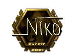 印花 | niko(金色)| 2018年伦敦锦标赛