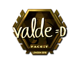 印花 | v4lde（金色）| 2018年伦敦锦标赛