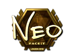 印花 | NEO(金色)| 2018年伦敦锦标赛