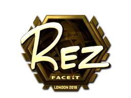 印花 | REZ(金色)| 2018年伦敦锦标赛