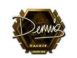 印花 | dennis(金色)| 2018年伦敦锦标赛