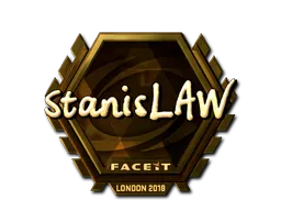 印花 | stanislaw(金色)| 2018年伦敦锦标赛