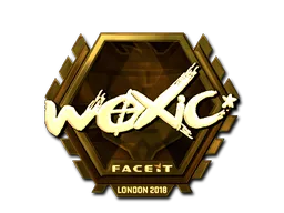 印花 | woxic（金色）| 2018年伦敦锦标赛