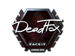 印花 | DeadFox（闪亮）| 2018年伦敦锦标赛