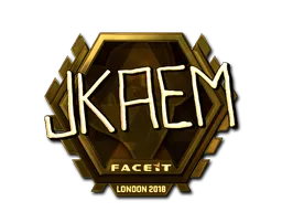 印花 | jkaem（金色）| 2018年伦敦锦标赛
