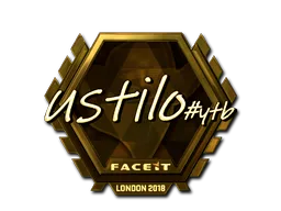 印花 | USTILO（金色）| 2018年伦敦锦标赛