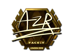 印花 | AZR(金色)| 2018年伦敦锦标赛