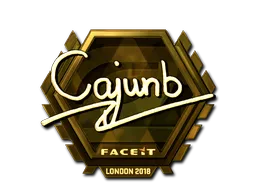 印花 | cajunb（金色）| 2018年伦敦锦标赛