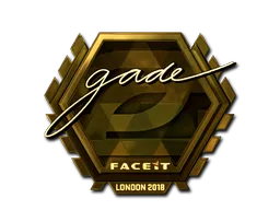 印花 | gade（金色）| 2018年伦敦锦标赛