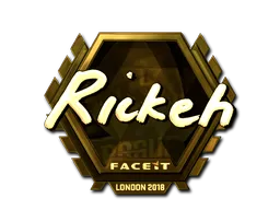 印花 | Rickeh（金色）| 2018年伦敦锦标赛