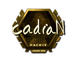 印花 | cadiaN（金色）| 2018年伦敦锦标赛