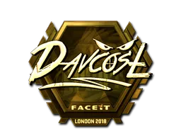 印花 | DavCost(金色)| 2018年伦敦锦标赛