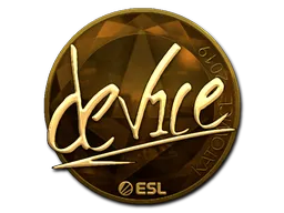 印花 | device（金色）| 2019年卡托维兹锦标赛