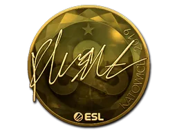 印花 | flusha(金色)| 2019年卡托维兹锦标赛