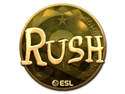 印花 | RUSH(金色)| 2019年卡托维兹锦标赛