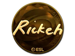 印花 | Rickeh(金色)| 2019年卡托维兹锦标赛